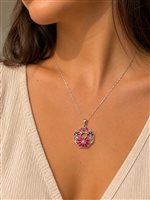 Collana Vidali Gioielli Donna in Argento Cristallo COAR-83-34 - COAR-83-34